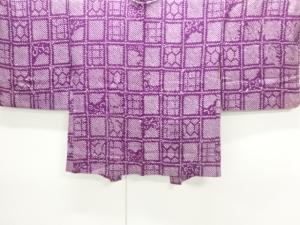 アンティーク　本総絞り格子模様羽織